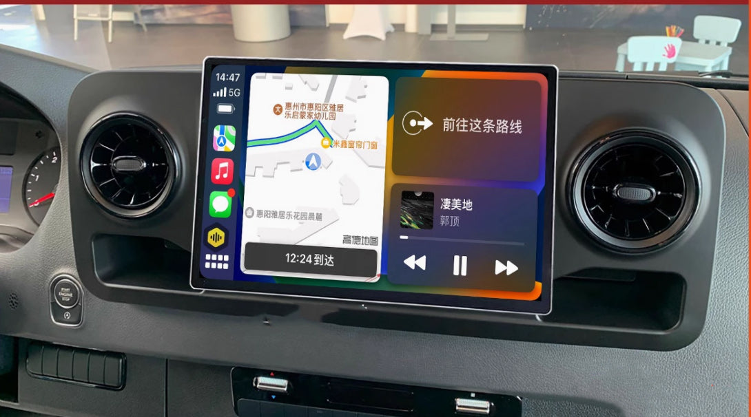 Mercedes Sprinter 2018-2024 13.3" GPS Wireless Apple CarPlay Android Auto Stereo