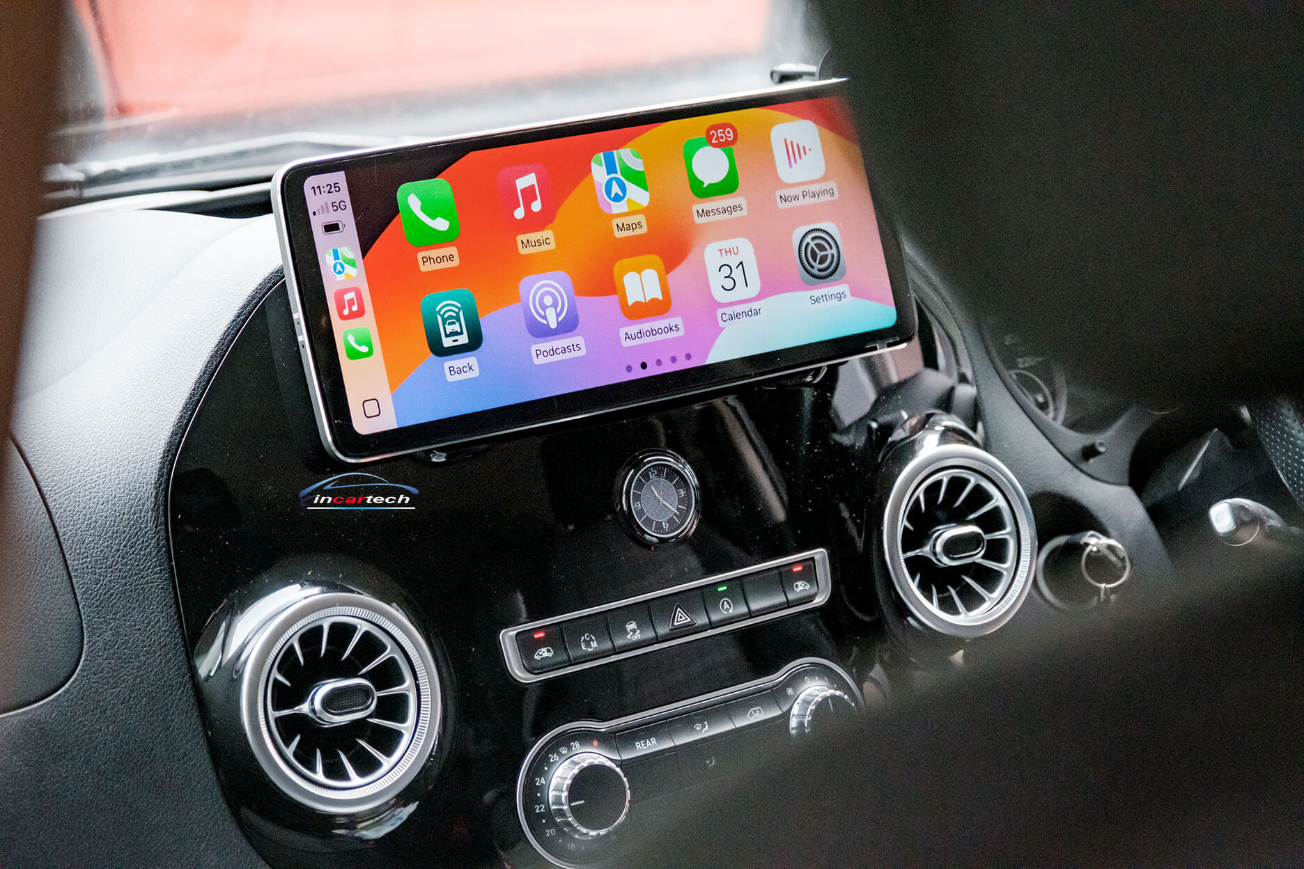 Mercedes Valente 12.3“ Infotainment GPS Bluetooth Wireless Apple CarPlay Android Auto Stereo