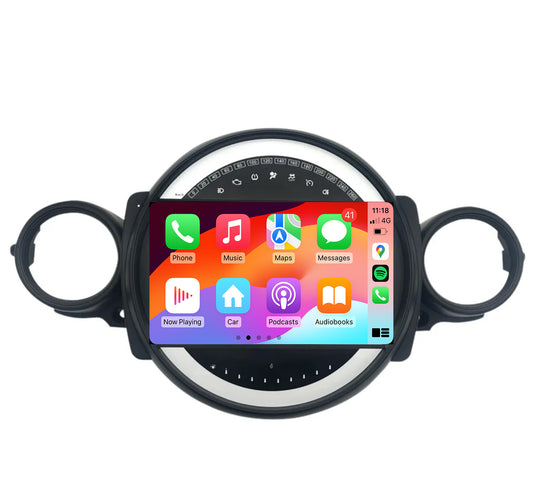 Mini Cooper S R55 2011-2014 R56 9" GPS Bluetooth Wireless Apple CarPlay Android Auto Stereo