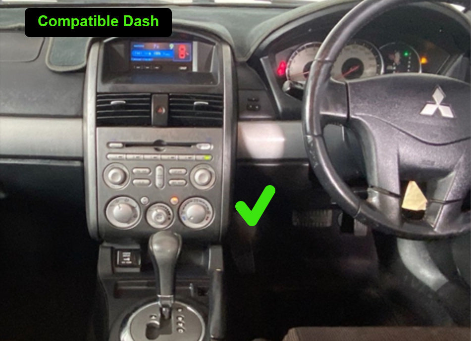 Mitsubishi 380  9" Screen Wireless Apple CarPlay GPS Bluetooth Stereo DSP