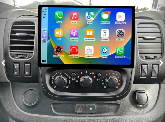 Mitsubishi Express 13.3" Screen GPS Stereo Wireless Apple CarPlay Android Auto Headunit