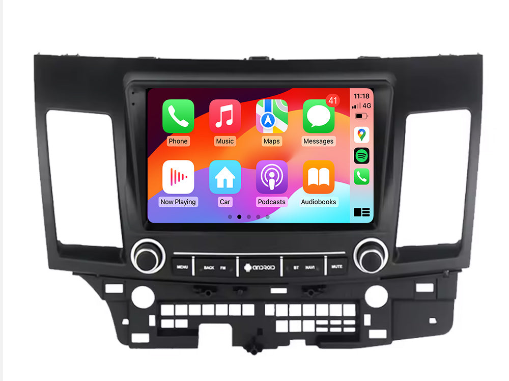Mitsubishi Lancer 2007-2017 Wireless Apple CarPlay Android Auto Bluetooth Radio upgrade
