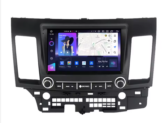 Mitsubishi Lancer 2007-2017 Wireless Apple CarPlay Android Auto Bluetooth Radio upgrade