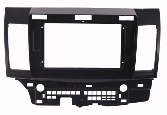 Mitsubishi Lancer 2007-2017 stereo facia 10 inch android  Double din 2 din fascia frame surround