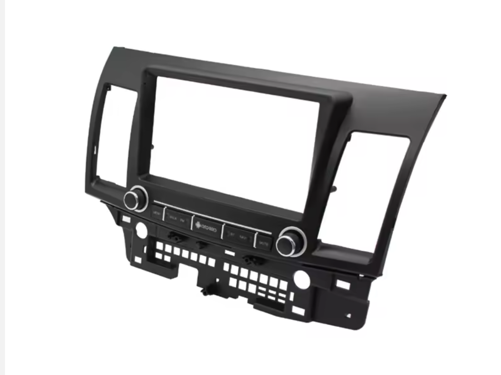 Mitsubishi Lancer 2007-2017 stereo facia 9 inch android  Double din 2 din fascia frame surround