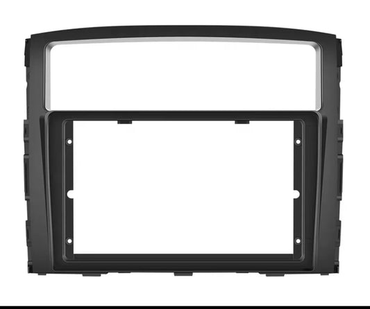 Mitsubishi Pajero 2006-2019 stereo facia suit both 9 inch android and 7 inch Double din 2 din fascia frame