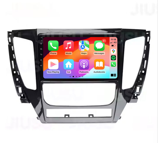 Mitsubishi Pajero Sport 2015-2020 GPS Bluetooth Stereo Wireless Apple CarPlay Android Auto Headunit