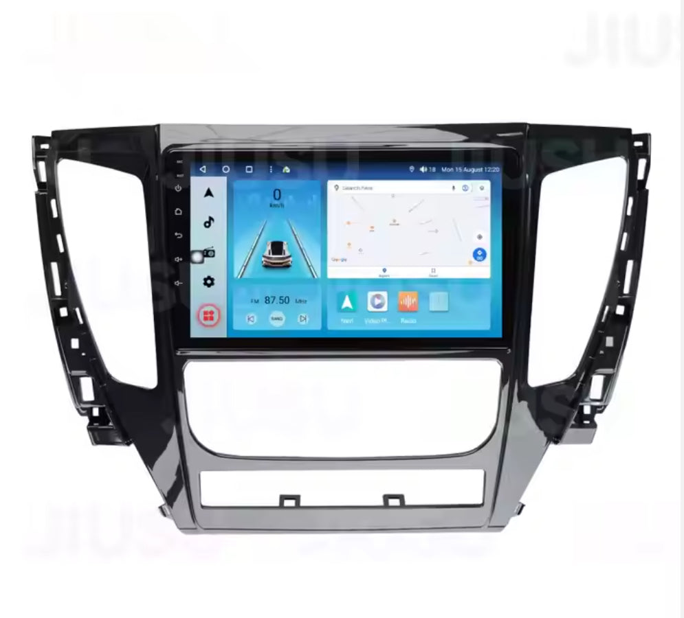 Mitsubishi Pajero Sport 2015-2020 GPS Bluetooth Stereo Wireless Apple CarPlay Android Auto Headunit