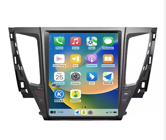 Mitsubishi Pajero Sport 2015-2025 12.1“ GPS Bluetooth Stereo Wireless Apple CarPlay Android Auto Headunit