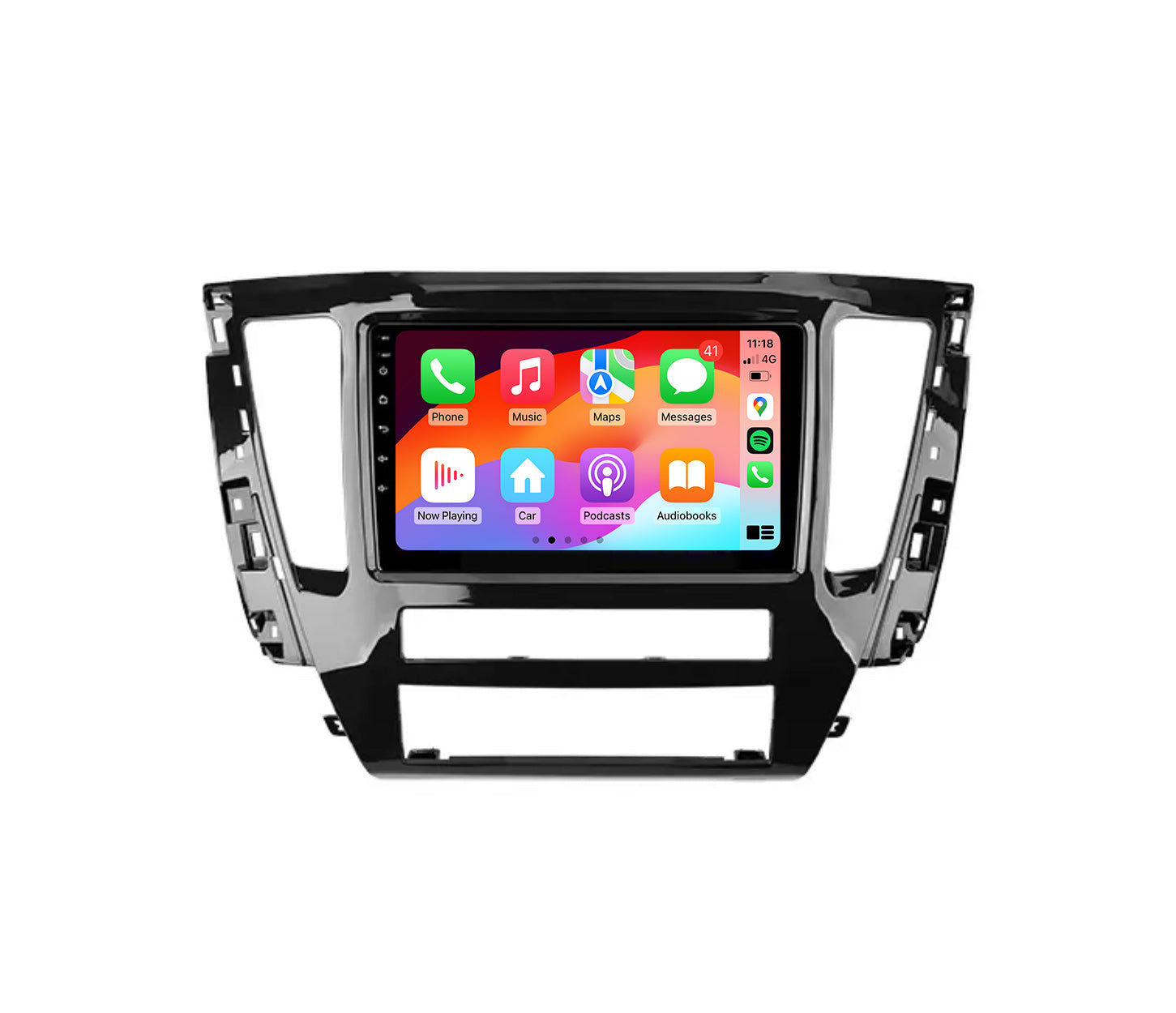 Mitsubishi Pajero Sport 2019-2025 GPS Bluetooth Stereo Wireless Apple CarPlay Android Auto Headunit