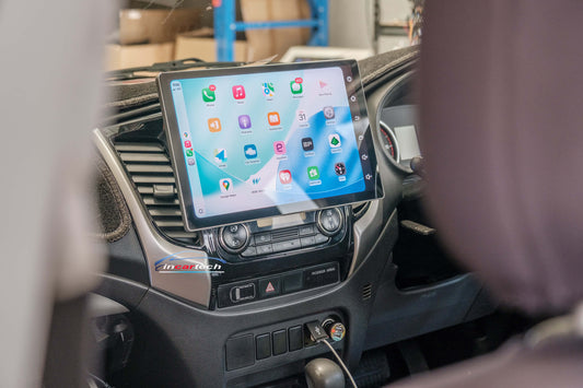 Mitsubishi Triton 2014-2025 13.3" Tesla-style GPS Stereo Wireless Apple CarPlay Android Auto Auto