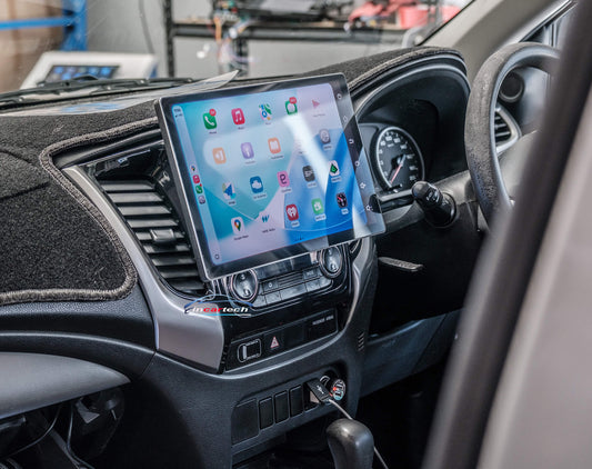 Mitsubishi Triton 2014-2025 13.3" Tesla-style GPS Stereo Wireless Apple CarPlay Android Auto Auto