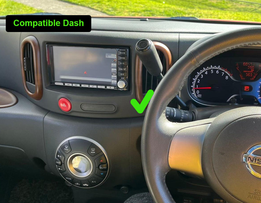 Nissan Cube 2008-2019 GPS Bluetooth Wireless Apple CarPlay Android Auto Stereo Facia