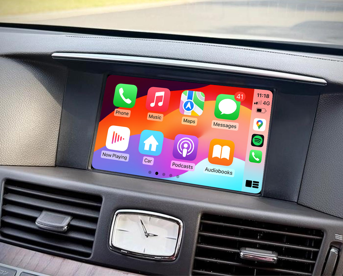 Nissan Fuga Y51 2009+ Add Wireless CarPlay Android Auto integration Module