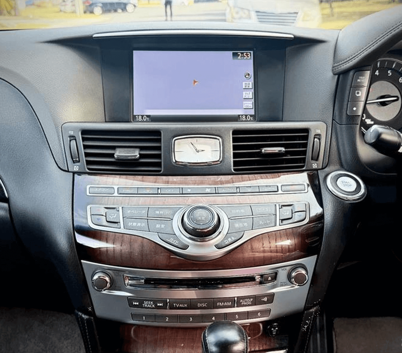 Nissan Fuga Y51 2009+ Add Wireless CarPlay Android Auto integration Module