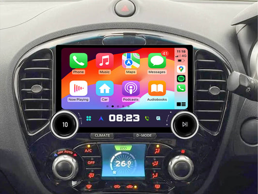 Nissan Juke 2010-2018 F15 GPS Bluetooth GPS Wireless Apple CarPlay Wired Android Auto