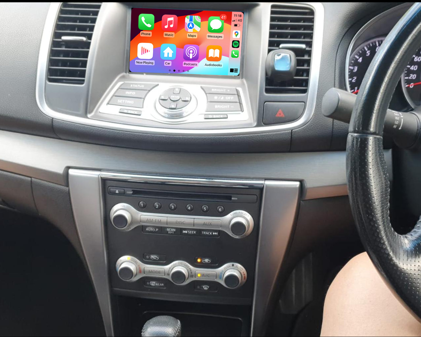 Nissan Maxima 2011-2014 J32 Add Wireless CarPlay Android Auto integration Module