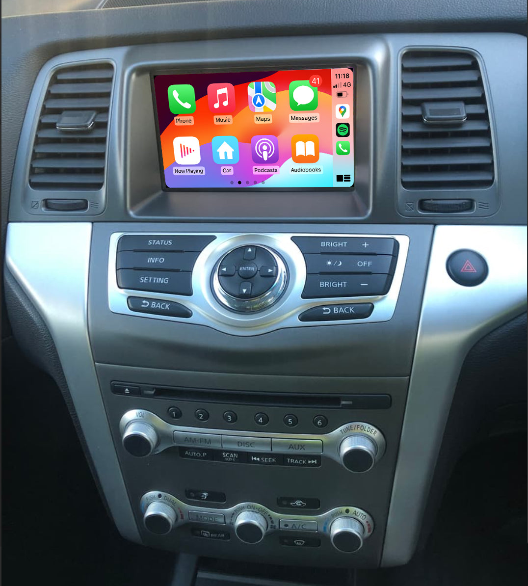 Nissan Murano 2011-2015 Z51 Add Wireless CarPlay Android Auto integration Module