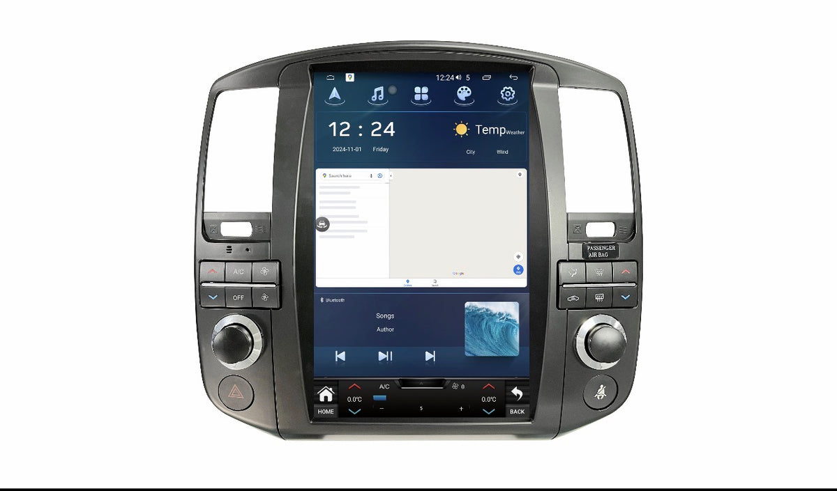 Nissan Navara D40 2011-2014 10.4 inch screen wireless carplay / Android auto upgrade