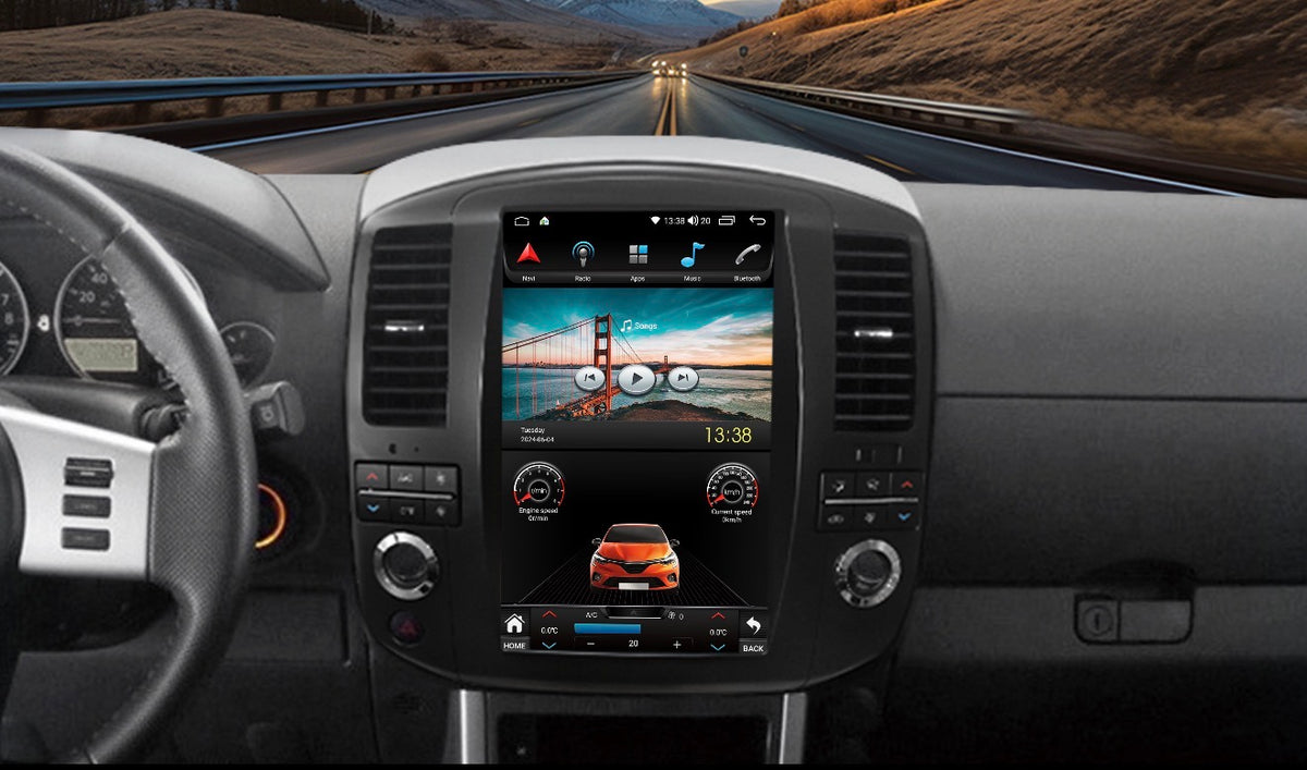 Nissan Navara Spain D40 2011-2013 10.4 inch screen wireless carplay / Android auto upgrade
