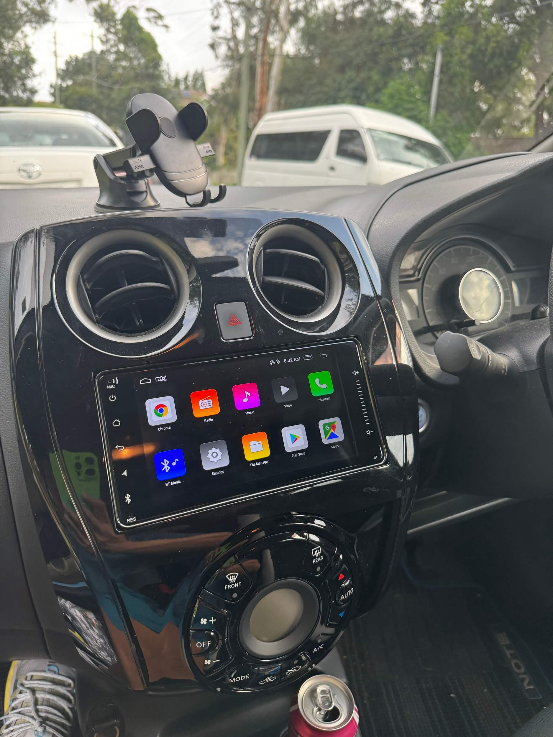 Nissan Note GPS Bluetooth Wireless Apple CarPlay Android Auto Stereo Headunit