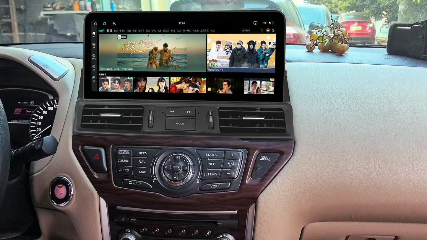 Nissan Pathfinder R52 2013-2020 12.3" GPS Wireless Apple CarPlay Android Auto Stereo