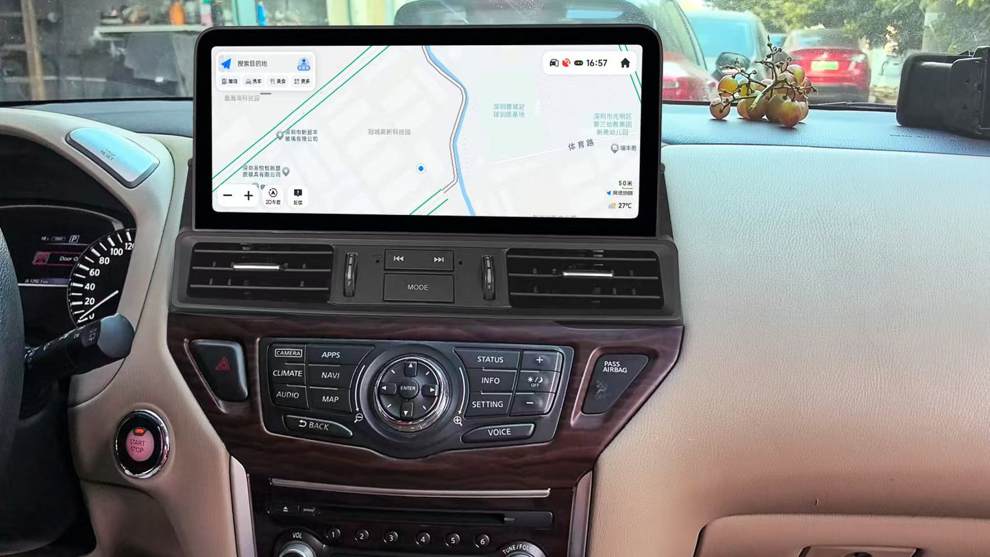 Nissan Pathfinder R52 2013-2020 12.3" GPS Wireless Apple CarPlay Android Auto Stereo