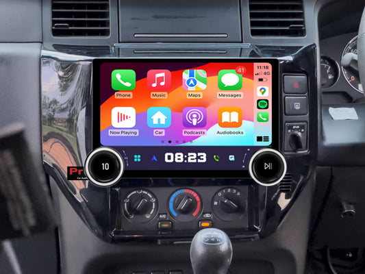 Nissan Patrol 2004-2015 Y61 GPS Bluetooth Wireless Apple CarPlay Android Camera Stereo double Knob control
