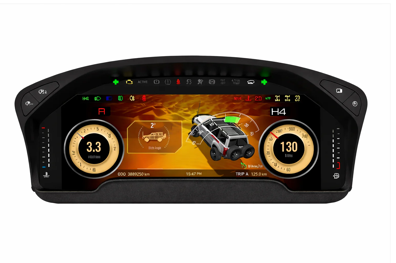 Nissan Patrol Y61 GU GU7 2012-2021 Digital Instrument Cluster
