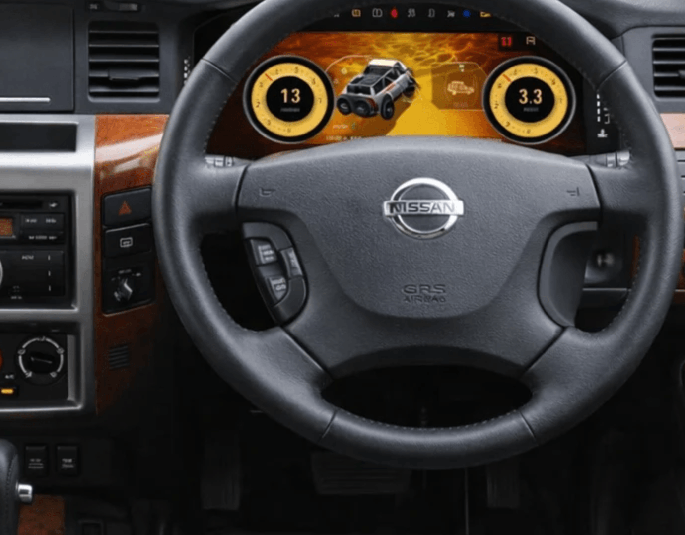 Nissan Patrol Y61 GU GU7 2012-2021 Digital Instrument Cluster
