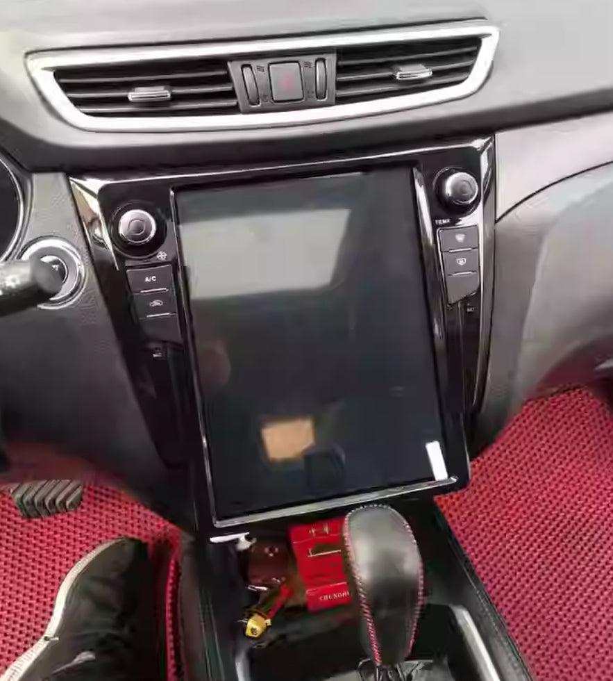 Nissan Qashqai 2014-2021 12.1"GPS Wireless apple CarPlay Android auto stereo Support 360