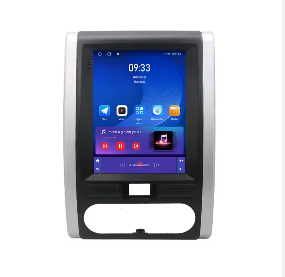 Nissan Xtrail 2007-2013 T31 9.7" Tesla Style GPS BT Wireless Carplay Android Auto Headunit Stereo