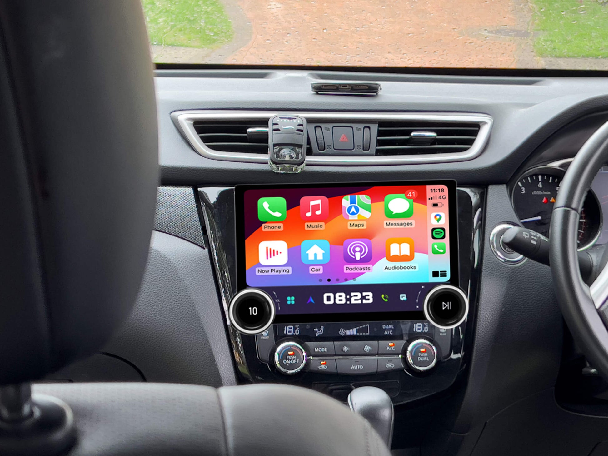 Nissan Xtrail 2014-2021 10.1"GPS Wireless apple CarPlay Android Auto stereo Support 360