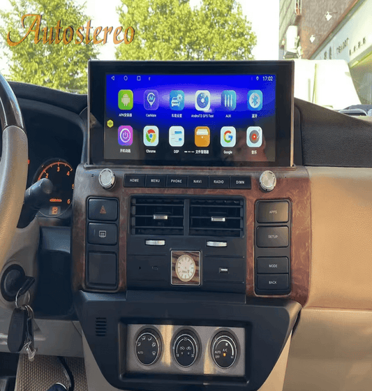 Nissan patrol Y61 GU 1997-2012 12.3" Wireless Apple CarPlay Android Auto Headunit Radio upgrade