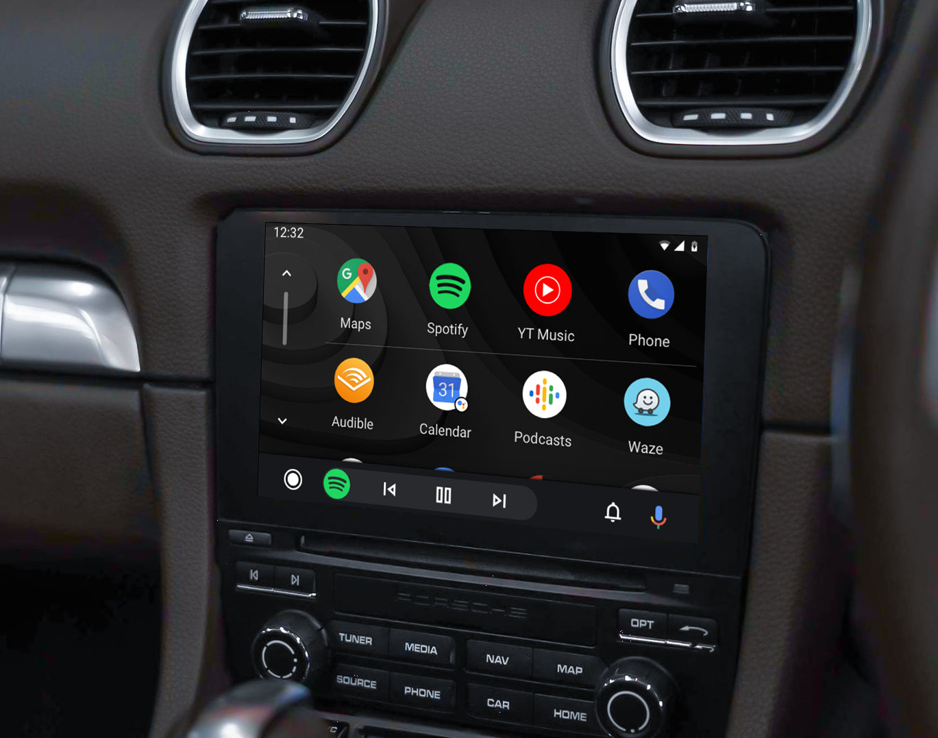 Porsche 718 2016-2018 Add Wireless CarPlay & Android Auto MMI Retrofit interface Module