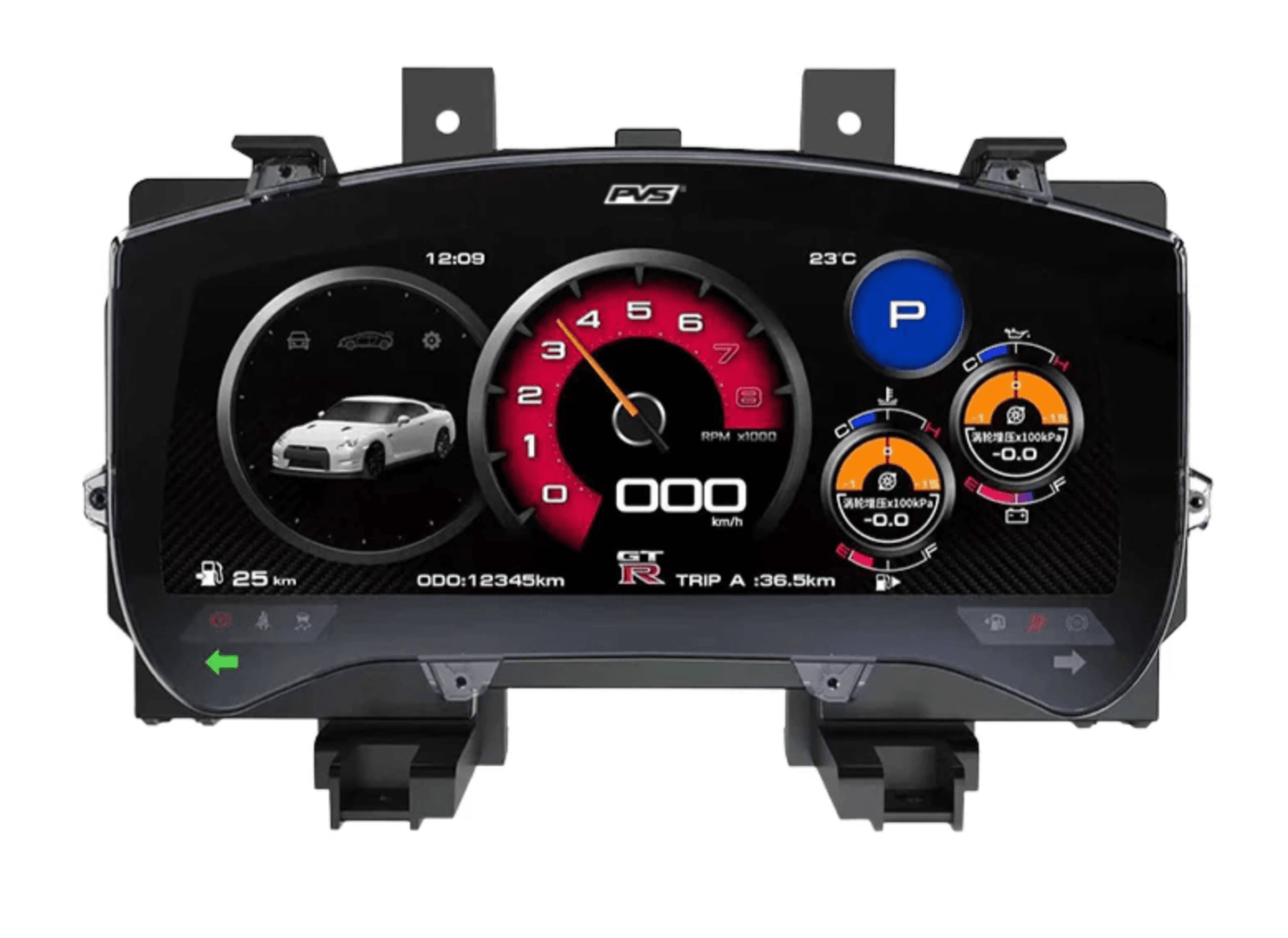 Proline Nissan R35 GTR High Definition screen Digital Dash Cluster (Fits 2007-2024 GTR)