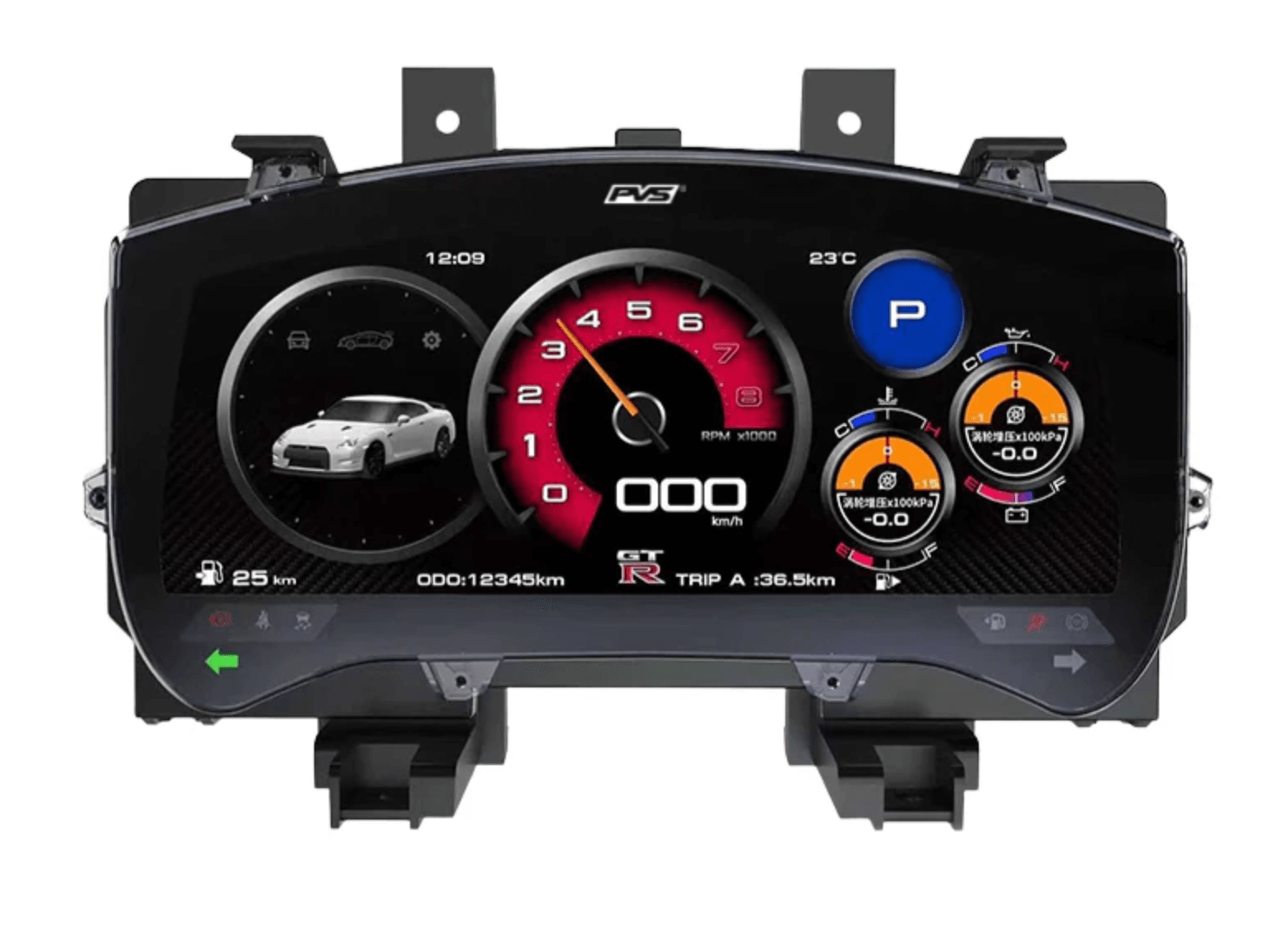 Proline Nissan R35 GTR High Definition screen Digital Dash Cluster (Fits 2007-2024 GTR)