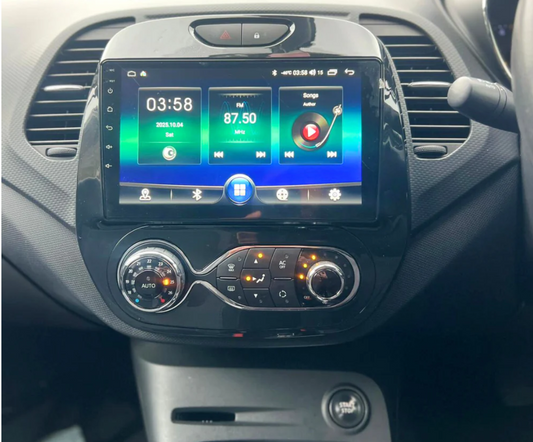 Renault Captur Kaptur Apple CarPlay / Android Auto 9" Stereo Upgrade 2011-2019