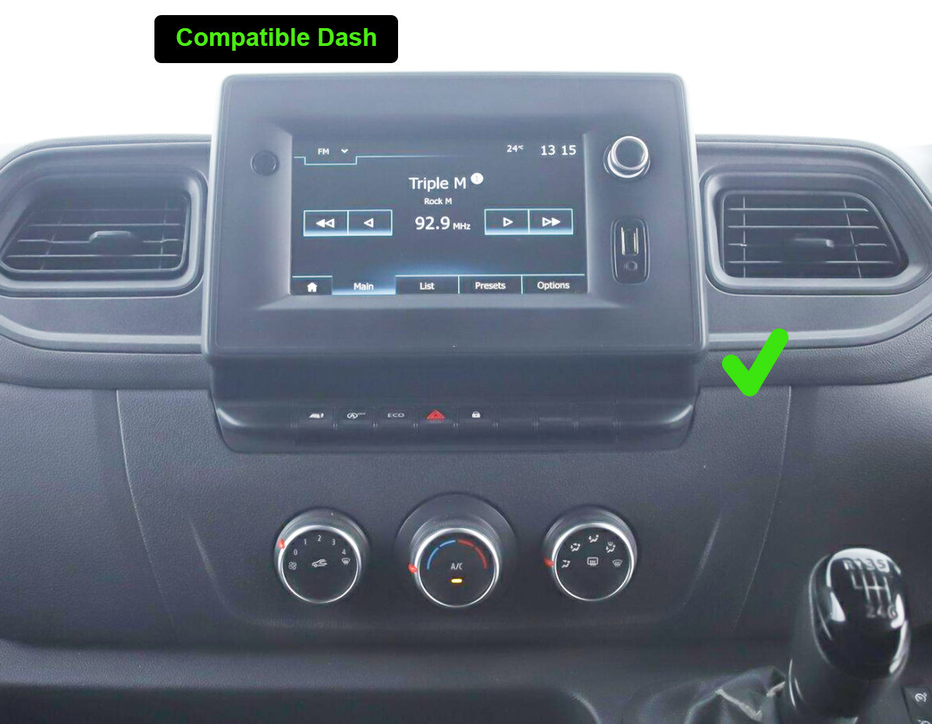 Renault Master 2019-2025 Apple CarPlay / Android Auto 13.3" Stereo Upgrade