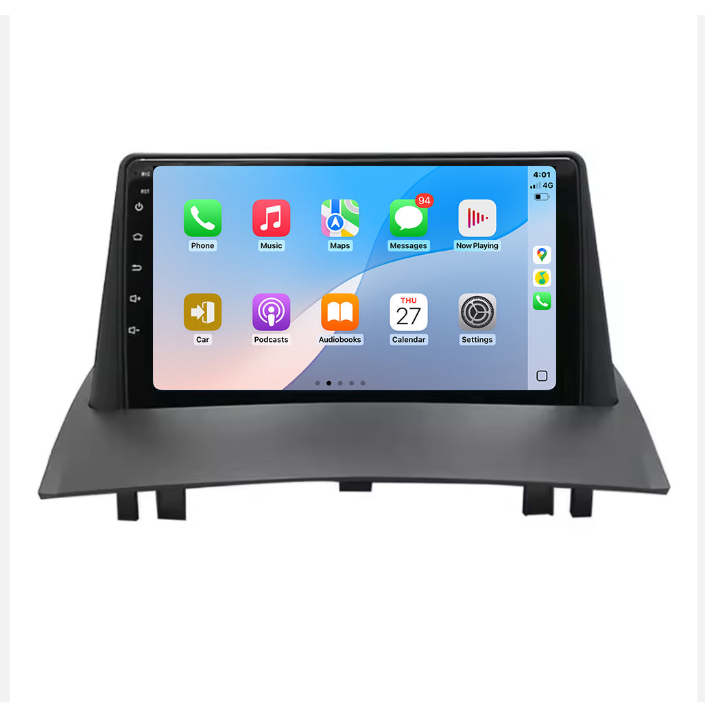 Renault Megane 2004-2009 Apple CarPlay / Android Auto 9" Stereo Upgrade