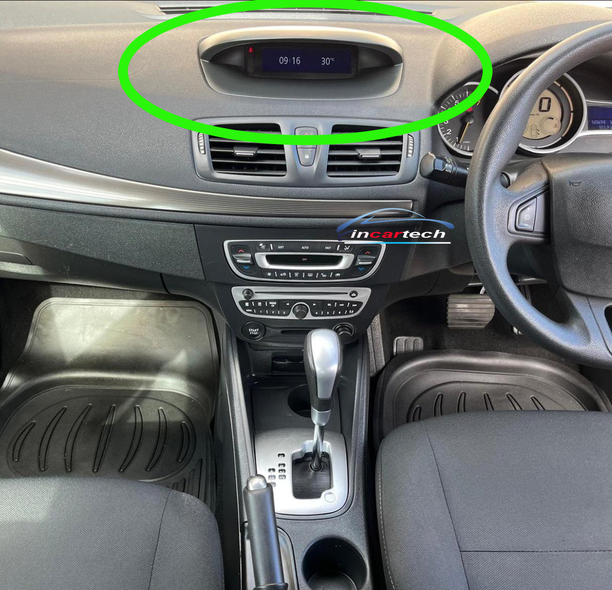 Renault Megane 2009-2016 Apple CarPlay / Android Auto 12.3" 16:9 Screen Stereo Upgrade