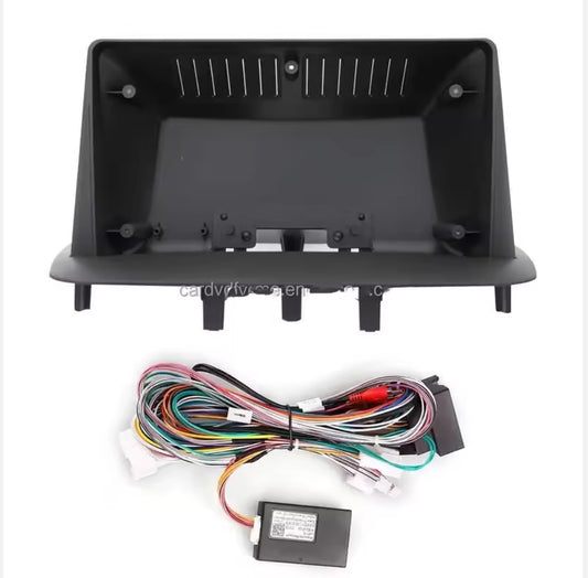 Renault Megane 2009-2016 stereo facia 9 inch android  Double din 2 din fascia frame surround