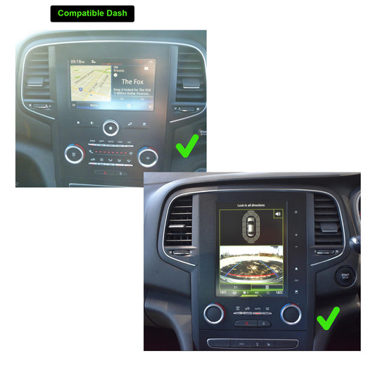 Renault Megane 2017-2024 Apple CarPlay / Android Auto Stereo Upgrade
