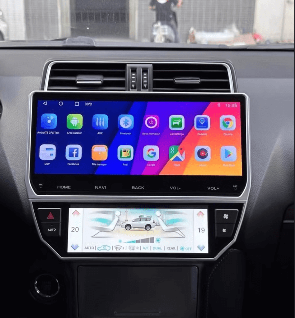 Toyota Prado 150 17-24 11.6" Wide screen GPS Wireless Apple CarPlay Android Auto Stereo