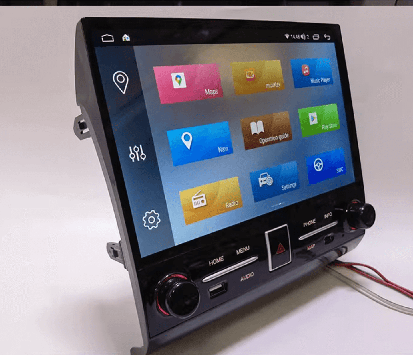 Toyota Landcruiser LC 70 76 78 79 Series 11.6" Tesla Style Screen GPS Wireless CarPlay Android auto