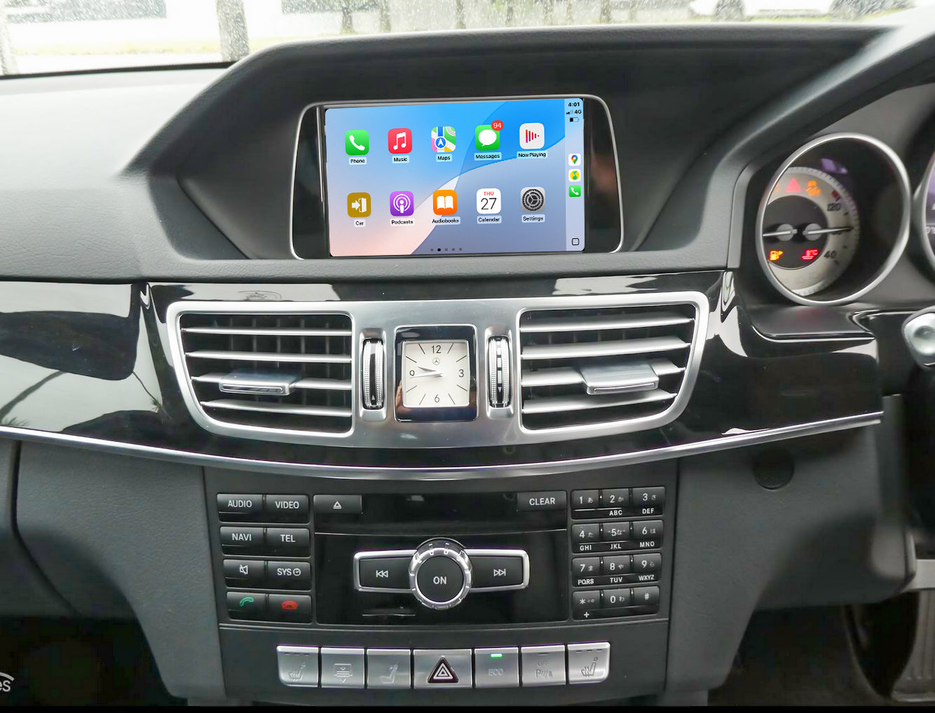 Mercedes Benz E Class 08-16 (W212 A207 C207) Add Wireless Carplay & Android Auto MMI Retrofit integration interface