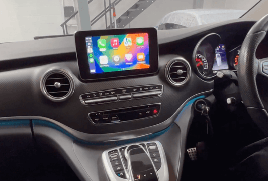 Mercedes Benz V CLASS 15-20 (W477) Add Wireless Carplay & Android Auto MMI Retrofit interface Moduel