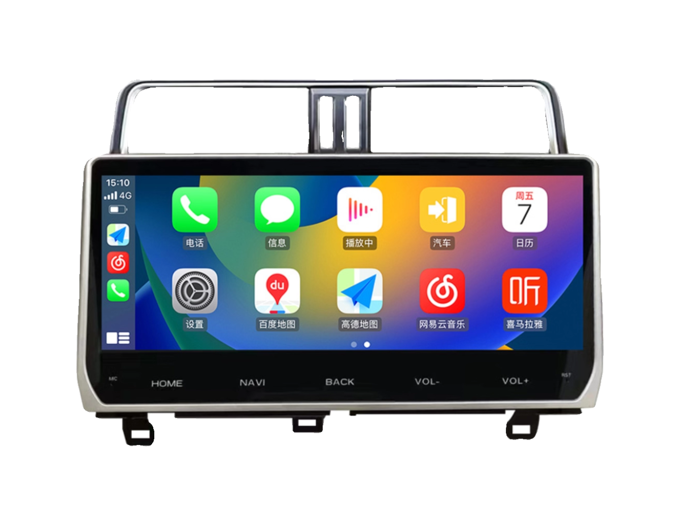 Toyota Prado 150 17-24 11.6" Wide screen GPS Wireless Apple CarPlay Android Auto Stereo
