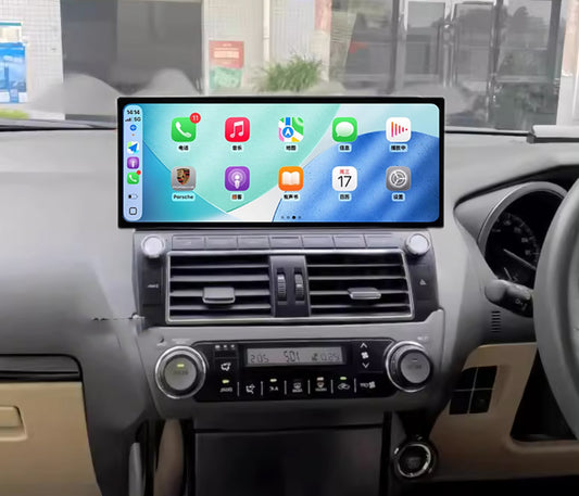 Toyota Prado 150 2014-2018 12.3" Wide screen GPS Wireless Apple CarPlay Android Auto Stereo