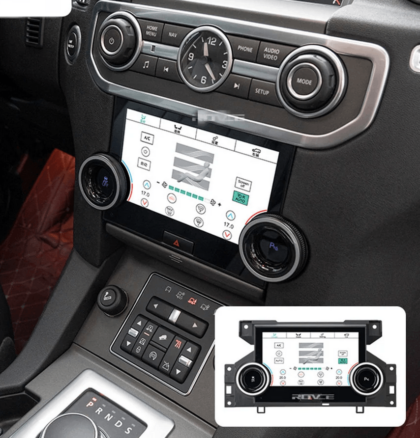 Land Rover Discovery 4  7" Landrover LR4 AC Panel Air conditioning climate control LCD screen HD touch stereo display